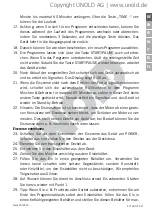 Preview for 13 page of Unold UNO 48825 Instructions For Use Manual