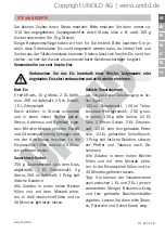 Preview for 21 page of Unold UNO 48825 Instructions For Use Manual