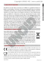 Preview for 23 page of Unold UNO 48825 Instructions For Use Manual