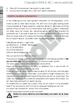 Preview for 32 page of Unold UNO 48825 Instructions For Use Manual