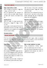 Preview for 34 page of Unold UNO 48825 Instructions For Use Manual