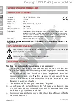 Preview for 40 page of Unold UNO 48825 Instructions For Use Manual