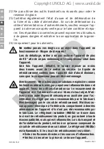 Preview for 42 page of Unold UNO 48825 Instructions For Use Manual