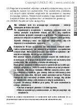 Preview for 97 page of Unold UNO 48825 Instructions For Use Manual