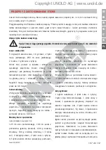 Preview for 107 page of Unold UNO 48825 Instructions For Use Manual