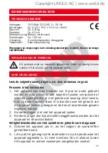 Предварительный просмотр 25 страницы Unold WINDMASCHINE Speed 86756 Instructions For Use Manual