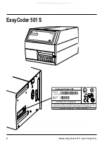 Preview for 5 page of Unova Intermec EasyCoder 501 S User Manual