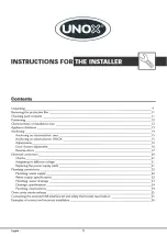 Предварительный просмотр 8 страницы Unox 596724 Instruction Manual