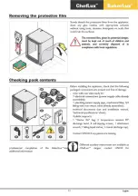 Предварительный просмотр 11 страницы Unox 596724 Instruction Manual