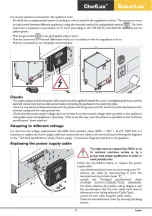 Предварительный просмотр 21 страницы Unox 596724 Instruction Manual