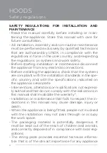 Preview for 4 page of Unox BakerLux Shop.Pro Instructions For Installation, Use And Maintenance Manual