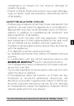 Preview for 5 page of Unox BakerLux Shop.Pro Instructions For Installation, Use And Maintenance Manual