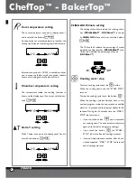 Preview for 6 page of Unox BakerTop Instruction Manual And Technical Datas