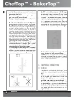 Preview for 22 page of Unox BakerTop Instruction Manual And Technical Datas