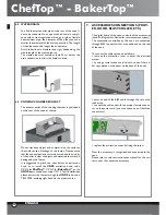 Preview for 26 page of Unox BakerTop Instruction Manual And Technical Datas