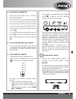 Preview for 31 page of Unox BakerTop Instruction Manual And Technical Datas