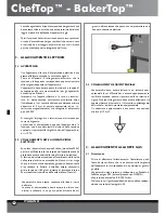 Preview for 48 page of Unox BakerTop Instruction Manual And Technical Datas