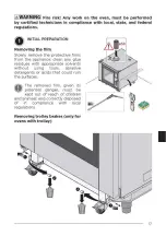 Preview for 17 page of Unox CHEFTOP MIND.Maps Series Installation And Maintenance Manual