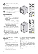 Preview for 18 page of Unox CHEFTOP MIND.Maps Series Installation And Maintenance Manual