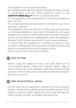 Preview for 6 page of Unox CHEFTOP MIND.Maps XACHC-HC13 Installation, Use And Maintenance Manual