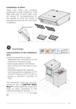 Preview for 13 page of Unox CHEFTOP MIND.Maps XACHC-HC13 Installation, Use And Maintenance Manual