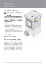 Preview for 28 page of Unox CHEFTOP MIND.Maps XACHC-HC13 Installation, Use And Maintenance Manual