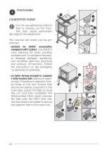 Предварительный просмотр 20 страницы Unox Cheftop Mind.Maps XAVC-0511-EPR Installation, Use And Maintenance Manual