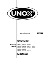 Unox ChefTop XVC 2005 Instruction Manual preview