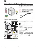 Предварительный просмотр 12 страницы Unox ChefTop XVC 2005 Instruction Manual