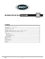 Предварительный просмотр 44 страницы Unox ChefTop XVC 2005 Instruction Manual