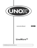 Предварительный просмотр 1 страницы Unox LineMicro XAF series Instruction Manual