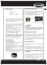 Предварительный просмотр 5 страницы Unox LineMicro XF Series Instruction Manual