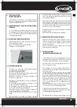 Предварительный просмотр 15 страницы Unox LineMicro XF Series Instruction Manual