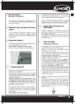 Предварительный просмотр 21 страницы Unox LineMicro XF Series Instruction Manual