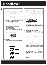 Предварительный просмотр 22 страницы Unox LineMicro XF Series Instruction Manual