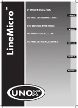 Preview for 1 page of Unox LineMicro XF023 Instruction Manual