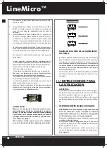 Предварительный просмотр 28 страницы Unox LineMicro XF023 Instruction Manual