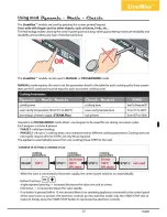 Preview for 23 page of Unox LineMiss Classic XFT 596.121 Instruction Manual