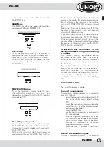 Preview for 7 page of Unox LineMiss XF100 Instruction Manual And Technical Datas