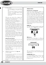 Preview for 8 page of Unox LineMiss XF100 Instruction Manual And Technical Datas