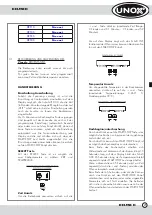 Preview for 35 page of Unox LineMiss XF100 Instruction Manual And Technical Datas