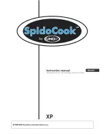 Preview for 1 page of Unox SpidoCook XP Series Instruction Manual