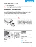 Preview for 15 page of Unox SpidoCook XP Series Instruction Manual