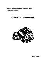 Preview for 1 page of Unox U-EPRSeries User Manual