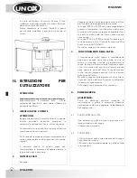 Предварительный просмотр 30 страницы Unox XC535 Instruction Manual And Technical Datas