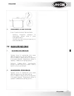 Предварительный просмотр 31 страницы Unox XC535 Instruction Manual And Technical Datas