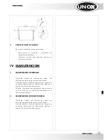 Предварительный просмотр 39 страницы Unox XC535 Instruction Manual And Technical Datas