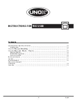 Preview for 19 page of Unox XFT LineMiss Instruction Manual