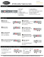 Unox XFT195 LineMiss Quick User Manual preview