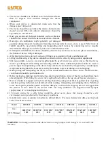 Preview for 16 page of UNTES URTP055 Instructions For Installation, Commisioning, Maintenance And Use